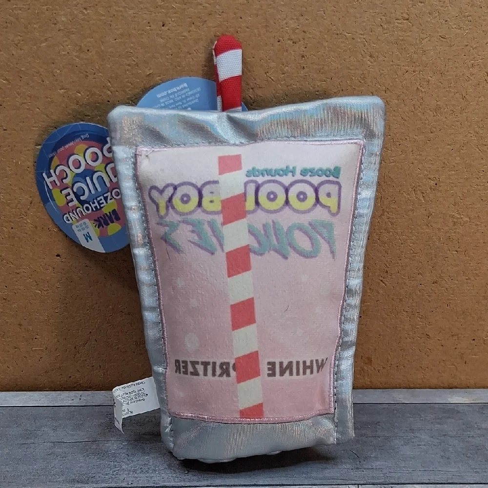 Bark Booze Hounds Pool Boy Pouches Whine Spritzer Toy Size M 20 - 50 Pounds NWT